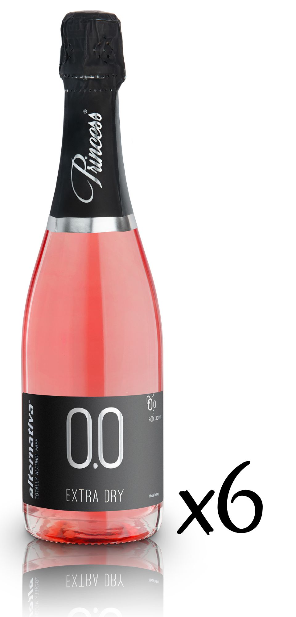 Confezione Alternativa Bollicine Rosato Extra-dry (6 bottiglie)