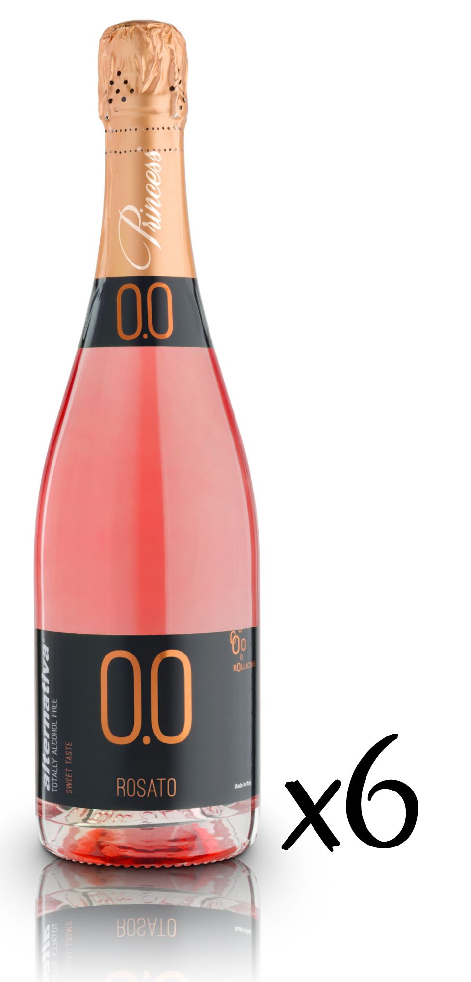 Confezione Alternativa Bollicine Rosato Sweet (6 bottiglie)