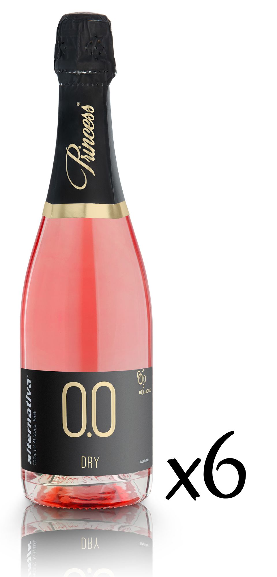 Confezione Alternativa Bollicine Rosato Dry (6 bottiglie)
